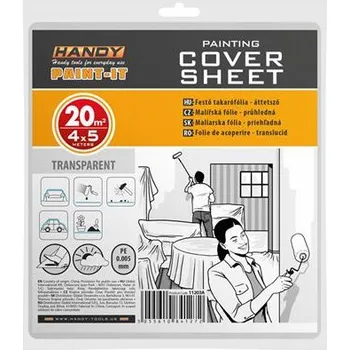Zakrývací fólie na malování Fólie zakrývací HANDY 11203A 4x5m