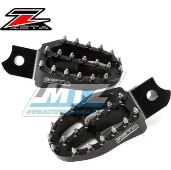 Stupačky ZETA Racing Alu - ZETA ZE93-1420 - Suzuki RMZ250 / 10-24 + RMZ450 / 08-24 + RMZ450X / 10-19 - černé SUZUKI RMX 450 Z 2010-2017