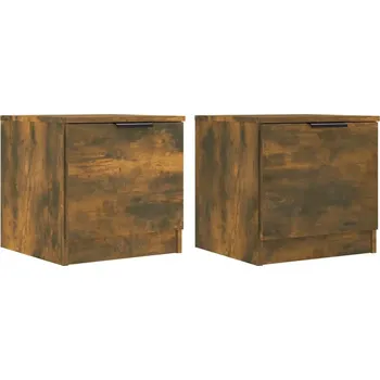 Noční stolek Noční stolek 40x39x40 kouřový dub