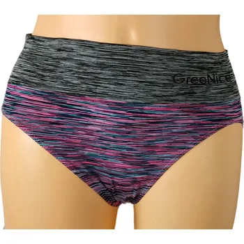 Kalhotky Dámské bezešvé kalhotky GreeNice 3960 Barva: Fialová, Velikost: M-L