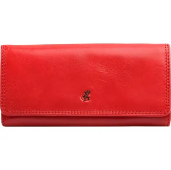 Cosset Dámská kožená červená peněženka 4467 KOMODO RED + poštovné zdarma