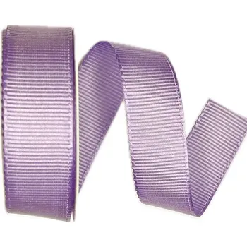 Stuha Stuha rypsová ELEGANCE LAVENDER lila 25mm x 3m (7,- Kč/m) (Stuha rypsová, barva lila, lesklá, oboustranná)