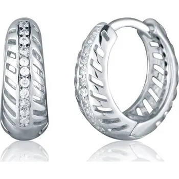 Náušnice Náušnice JVD SVLE2983X61BI00 stříbrné