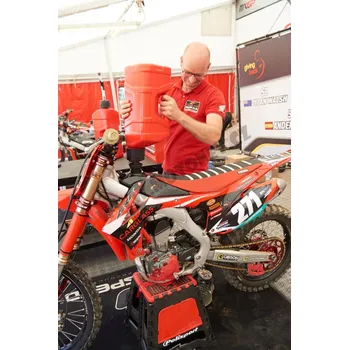 Kanystr POLISPORT PROOCTANE 8464600002 Průhledně červená HUSQVARNA TC 570 2000-2013