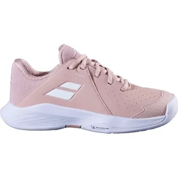 Dětská tenisová obuv Babolat Propulse Junior 3 Clay Girl Evening Sand EUR 37