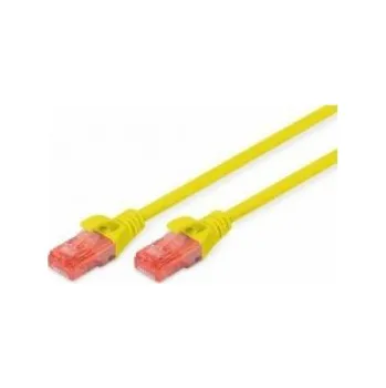 Počítačové příslušenství Digitus DIGITUS CAT 6 UTP patch kabel PVC AWG 26/7 délka 7m Barva žlutá