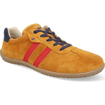 Dětská sportovní obuv Barefoot pánské tenisky Koel - Ilo suede ocra hnědé Velikost: 42