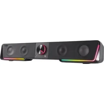 Elektronika SPEED LINK reproduktory GRAVITY RGB Stereo Soundbar, černá