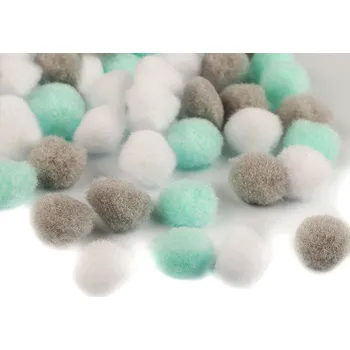 Galanterie Bambulka mix barev Ø20 mm