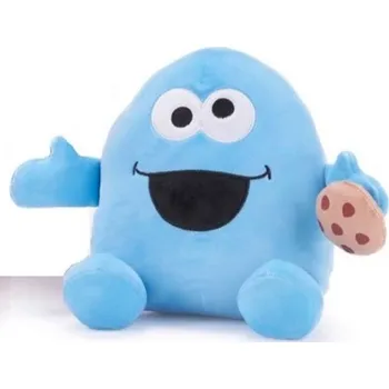 plyšák Plyšák Squashy Sesame Street modrý 21cm