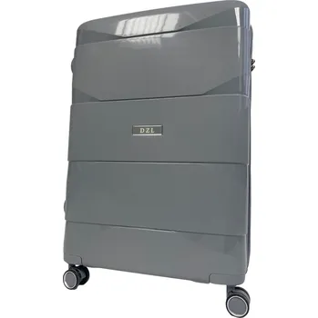 DZL Velký cestovní kufr Extremely Durable Collection vel.L PP-003 šedá