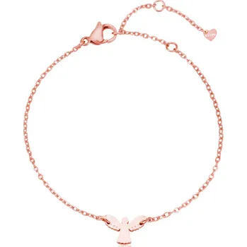 Náramek Stainless steel Náramek Andílek růžové zlato