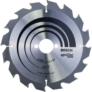Pilový kotouč BOSCH Optiline Wood 2608641184