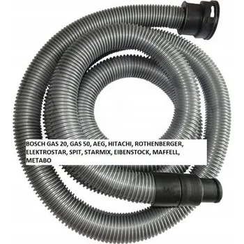 Hubice k vysavači Sací hadice pro vysavače BOSCH Gas-25/50, šedá, 3 m
