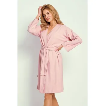Dámský župan Dámský bavlněný župan Rebecca růžový XL