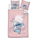 Lilo a Stitch Povlečení Stitch Pink Love 240x220cm