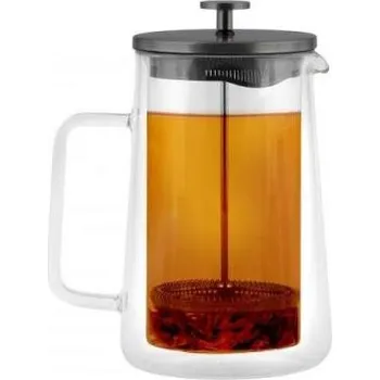 Konvice na čaj Konvice na čaj, kávu French Press dvoustěnná 1000ml, DIVA 9293