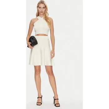 Dámská sukně Guess Mini sukně W5GD0U Z2XY0 Bílá Regular Fit M