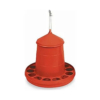 krmítko pro hospodářská zvířata Krmný automat 2 kg pro drůbež a holuby s otvory