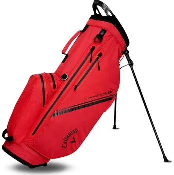 Golfový bag Callaway Chase Dry stand bag, červeno/černý