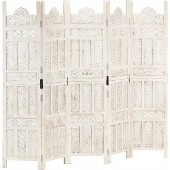 Paraván Klasický Paraván 200 x 165 cm Bílý