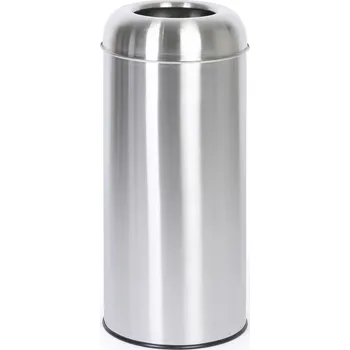 Venkovní odpadkový koš Odpadkový koš, 65 l, nerez