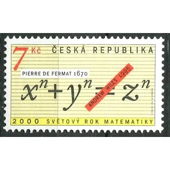 Poštovní známka Česká pošta (2000) č. 260 ** - Česko - Rok matematiky