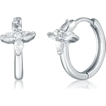 Náušnice Náušnice JVD SVLE2925X61BI00 stříbrné