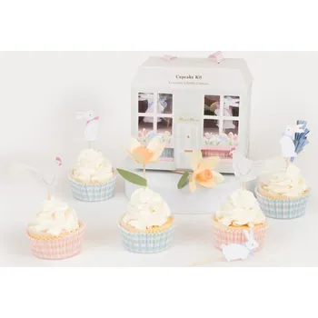 Party dekorace MERI MERI Ozdoby na muffiny - Easter Cottage
