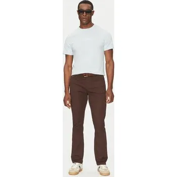 Pánská móda Guess Jeans T-Shirt M4YI52 K8HM0 Světle modrá Regular Fit L