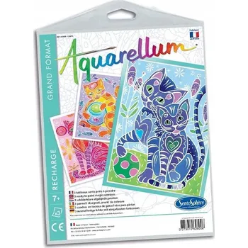 kreativní sada Sentosphere: Aquarellum KOTY - náhradní šablony 6280R