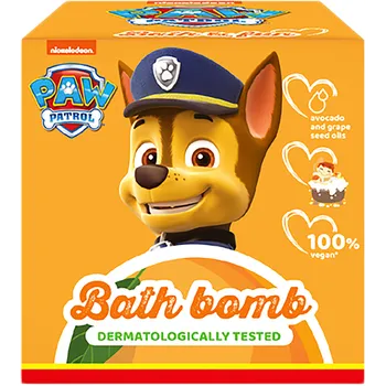 Koupelová kosmetika Paw patrol šumivá koule do koupele Chase 165 g