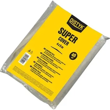 Zakrývací fólie na malování Fólie zakrývací DISTYK Super 4x5m