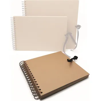 Album/Scrapbook s kroužkovou vazbou, 210 x 210, kraft