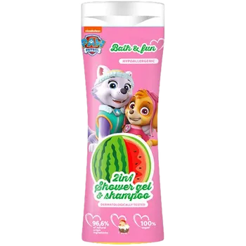 Sprchový gel Paw Patrol šampon a sprchový gel (vodní meloun) 300 ml