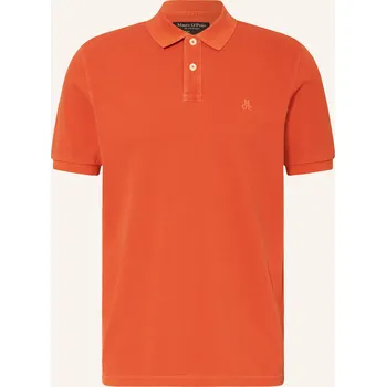 Pánská košile Marc O'polo Pánská Polokošile Z Piké Regular Fit, oranžová, XXL