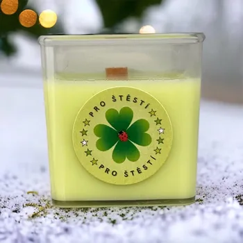 metr Vonná svíčka pro štěstí