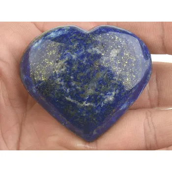 Přírodní kámen Lapis lazuli srdce z Pákistánu 58g