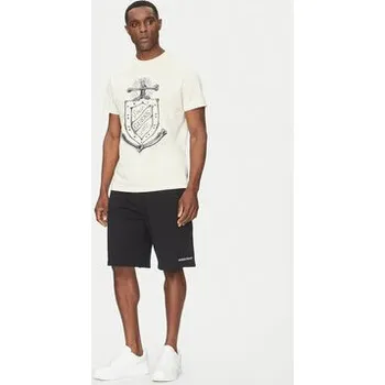 Guess Jeans Sportovní kraťasy M5GD49 KCPR1 Černá Regular Fit S