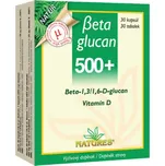 Natures Beta Glucan 500 Plus 30 cps.
