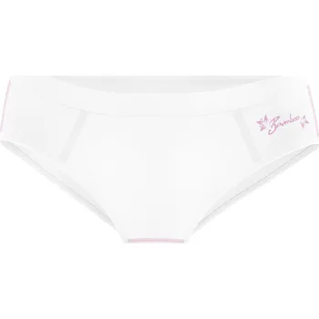 Dámské funkční sportovní kalhotky ANGEL bílá Bamboo Ultra - Růžová / XL