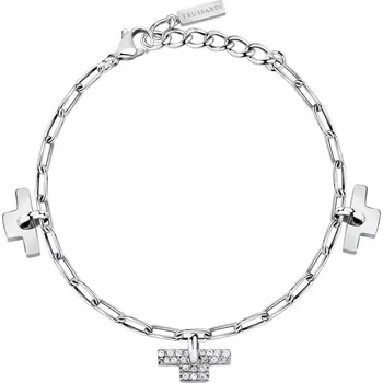 Náramek Dámský náramek Trussardi T-Logo TJAXC25