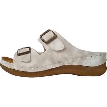 Dámské pantofle Medi Line MediLine 4617 S001 bílá t Barva: Bílá, Velikost: 42