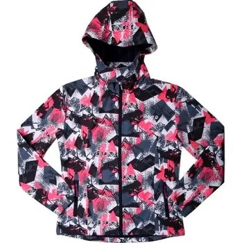 Dívčí bunda Dětská jarní/podzimní sftshellová bunda WOLF vel.128/134,152/158