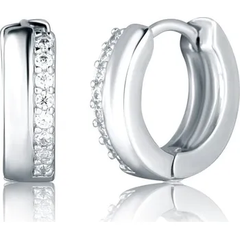 Náušnice Náušnice JVD SVLE2912X61BI00 stříbrné