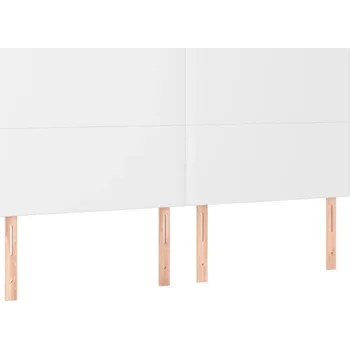 Čelo postele bílé 180x118/128 cm