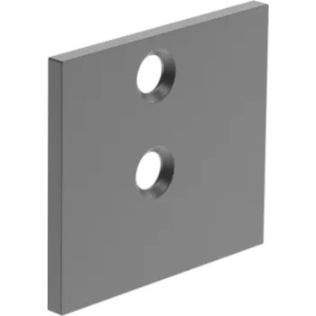 Příslušenství pro plot Hliníková krytka adaptéru panelové výplně