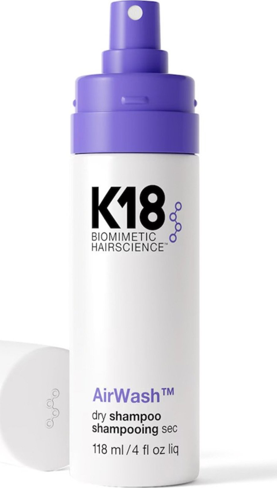 Suchý šampon bez aerosolu K18 AirWash Dry Shampoo - 118 ml + dárek zdarma
