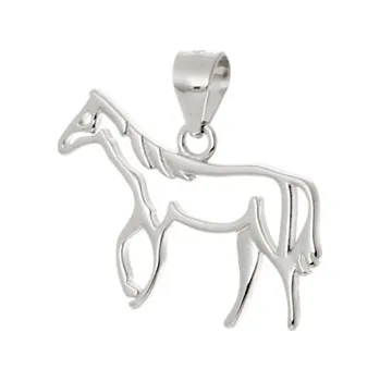 Přívěsek Stříbrný přívěšek kůň 73741F