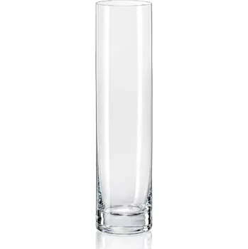 Váza Crystalex Vases skleněná váza rovná 24 cm čirá